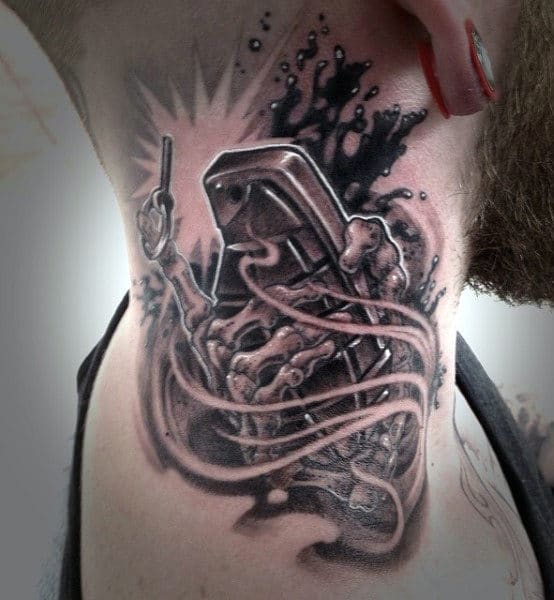 back-of-neck-grenade-tattoo-ideas-for-men