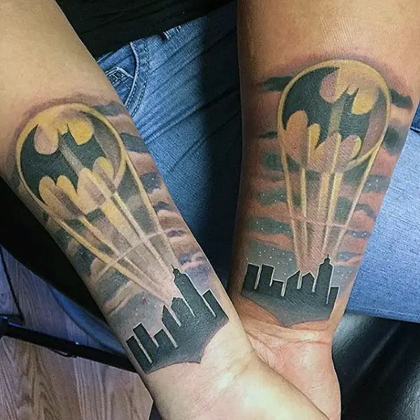 batman-superman-mens-tattoo