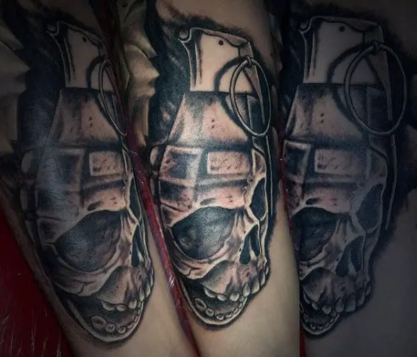 forearm-mens-grenade-skull-tattoo