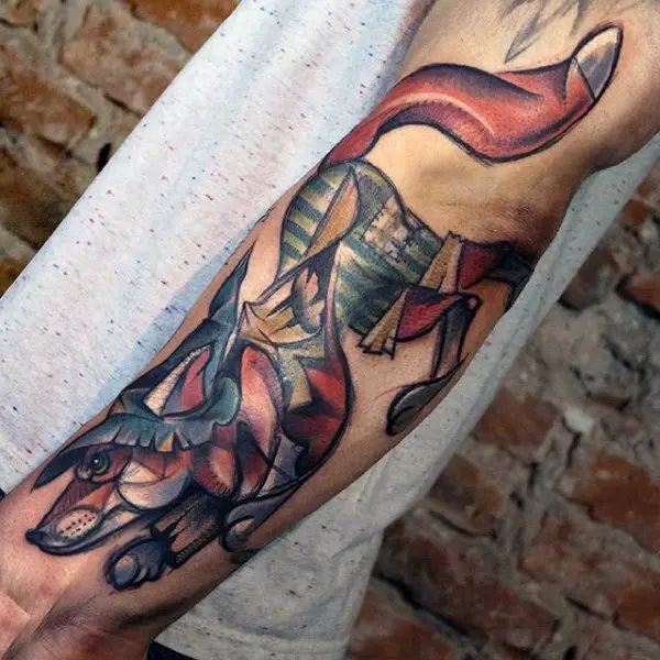 Share more than 69 fox forearm tattoo latest  thtantai2