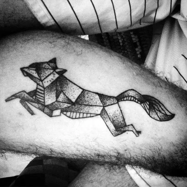 guy-with-jumping-geometric-fox-on-forearms