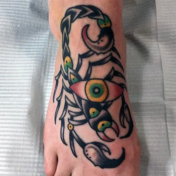 guys-traditional-scorpion-eye-tattoo-design-on-foot