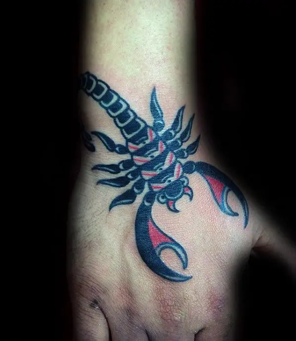 15 Scorpion Tattoos On Hands