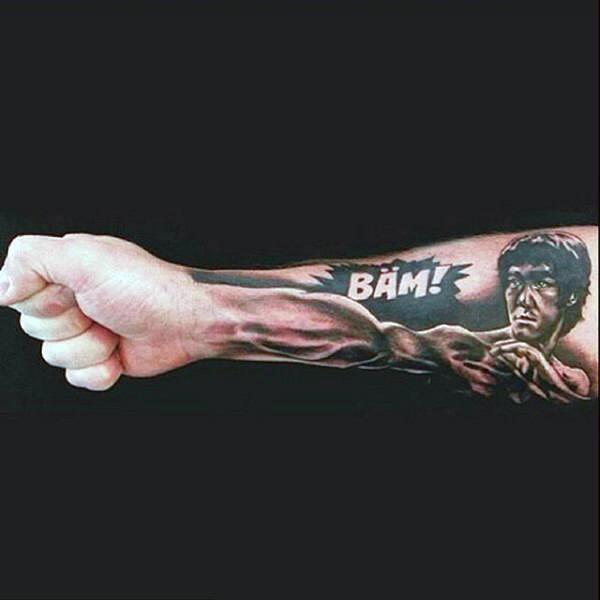 punching-hand-optical-illusion-forearm-tattoo