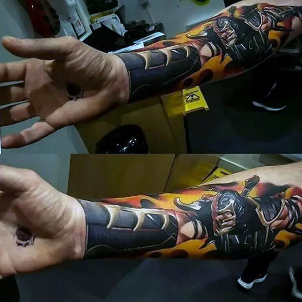 Mortal Kombat tattoo by Chris Showstoppr  Post 31094