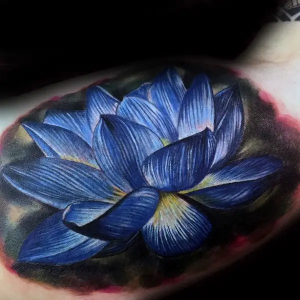 blue-lotus-flower-male-inner-arm-tattoo-inspiration