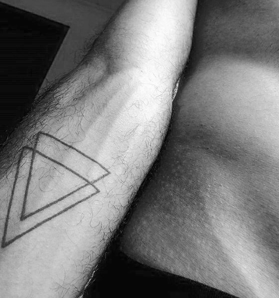 double-triangle-simple-forearm-tattoos-for-guys