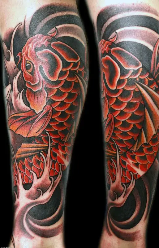koi-fish-and-dragon-tattoo-mens-on-arm