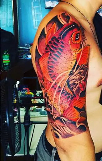 Top 47 Koi Fish Tattoo Ideas 2021 Inspiration Guide