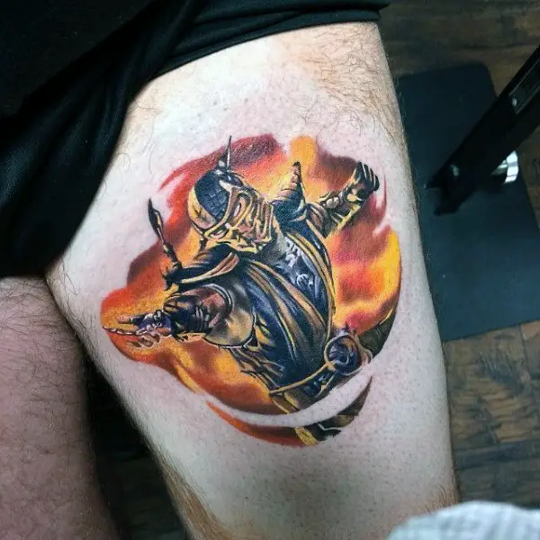 Inksomnia Tattoo Cyprus  Another piece of the puzzle on this mortal kombat  leg sleeve  Facebook