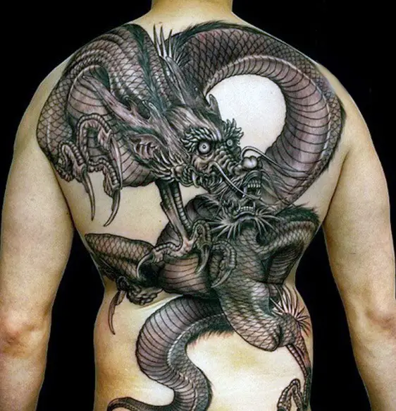 mens-dragon-back-tattoos