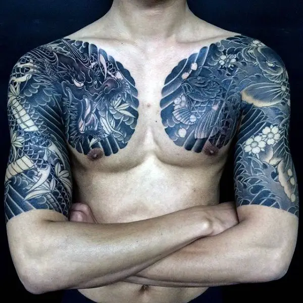 mens-dragon-sleeve-tattoo