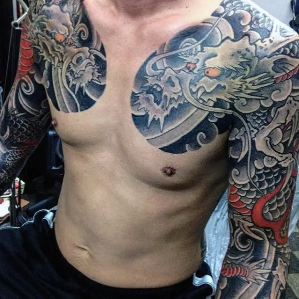 mens-dragon-tattoo-on-chest1