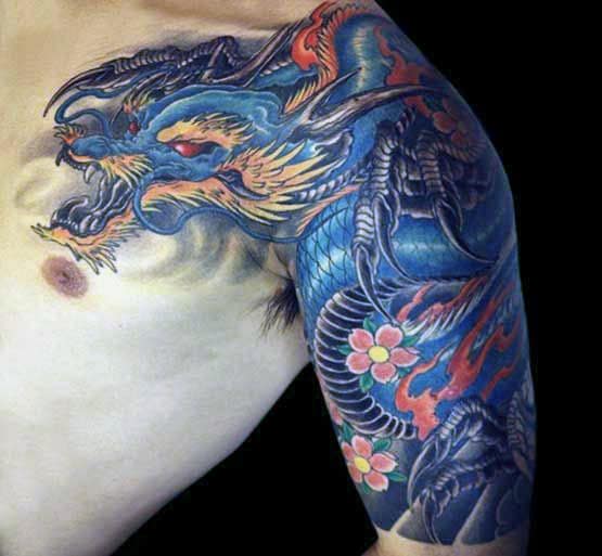 mens-koi-fish-dragon-tattoo