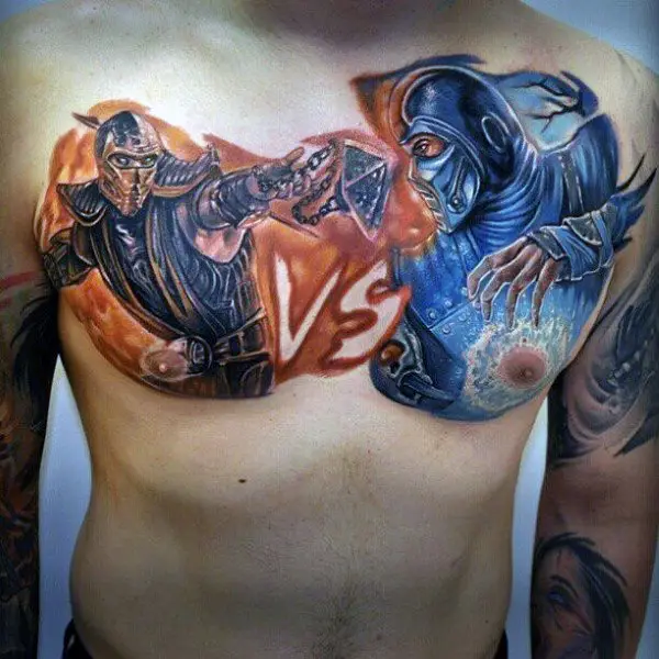 mens-mortal-kombat-vs-upper-chest-tattoos