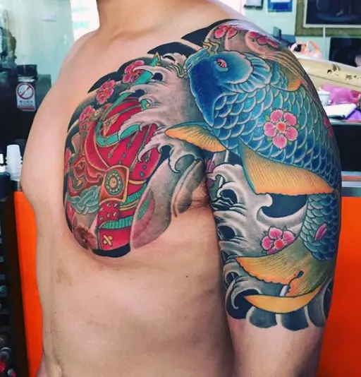 What do you guy think Ying and yang fish tattoo done by drydannhowrey at  goldon gun tattoo  rTattooDesigns