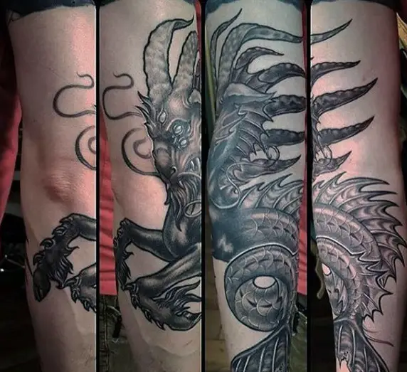 mens-capricorn-outer-forearm-tattoos