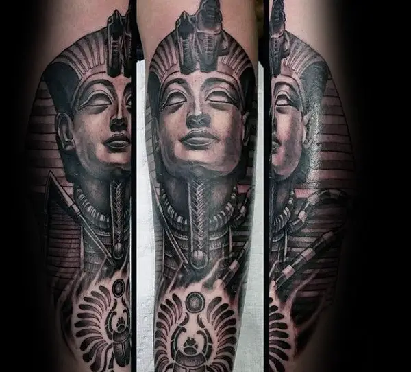 awesome-guys-king-tut-tattoo-sleeve-ideas