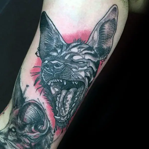 guys-hyena-tattoo-design-ideas-on-arm