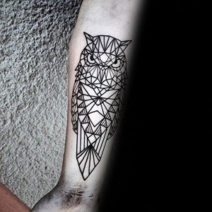 Top 30 Geometric Owl Tattoos For Men