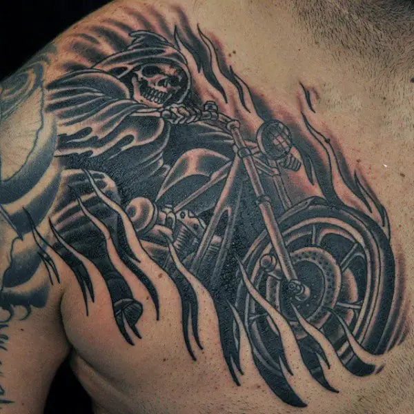 motorcycle-tattoo-on-chest-for-men