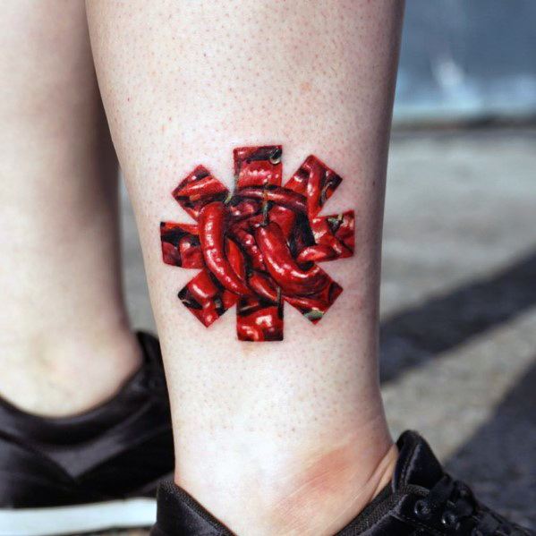 104 Red Ink Tattoos That Look Absolutely Amazing  Bored Panda