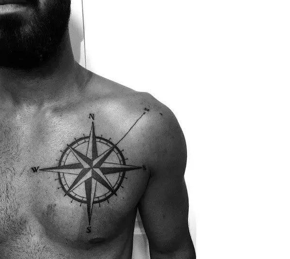 Compass tattoos originated as a common ink choice for fishermen and  sailors, as they believed the designs would bring them good fortune… |  Instagram