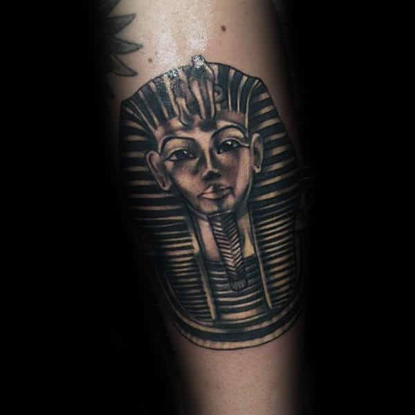 small-king-tutankhamun-male-inner-forearm-tattoos