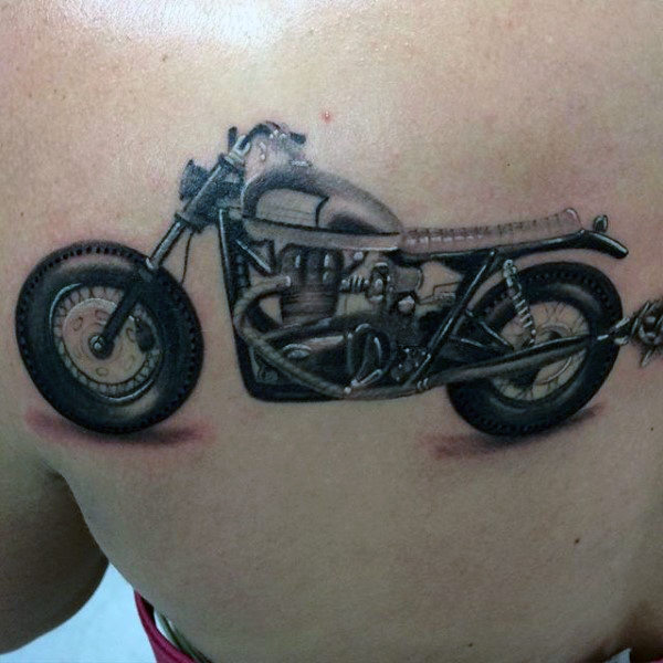 small-motorcycle-body-art-tattoo-for-guys-on-back-of-shoulder