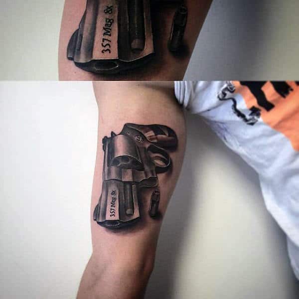 3d-realistic-revolver-gangster-mens-bicep-inner-arm-tattoos