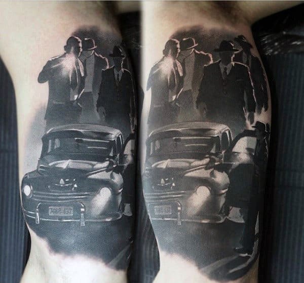 Top 30 Gangster Tattoos For Men