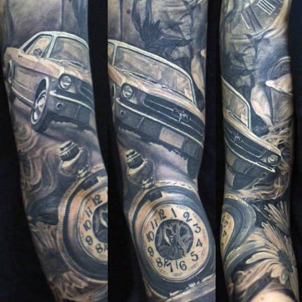 15 Cool and Classic Car Tattoo Designs With Meanings