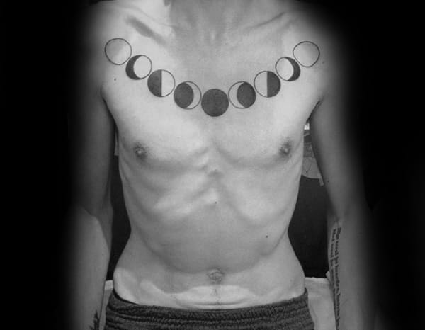 cool-moon-phases-upper-chest-guys-tattoo-design-inspiration