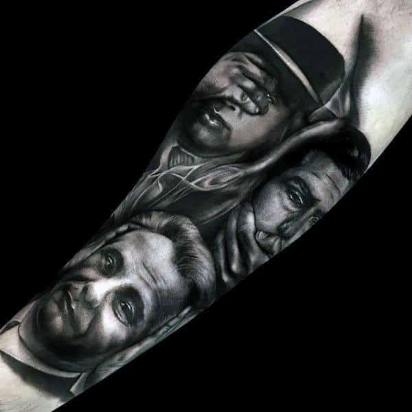 forearm-gangster-sleeve-mens-tattoo