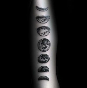 Top 30 Moon Phases Tattoos For Men