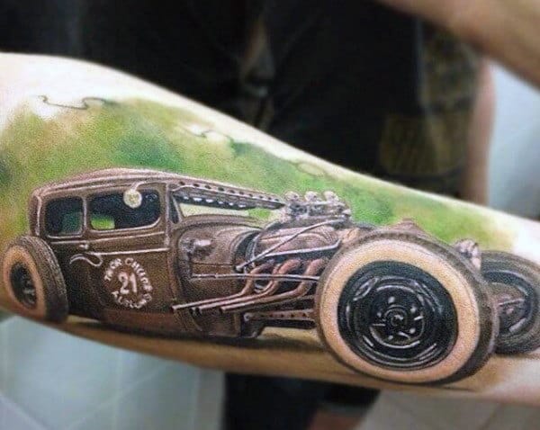 male-automotive-tattoo-designs – Lazy Penguins