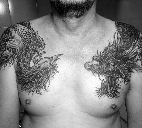 Top 30 Dragon Shoulder Tattoos For Men