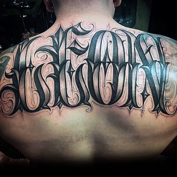 mens-leon-last-name-ornate-full-back-tattoo-design