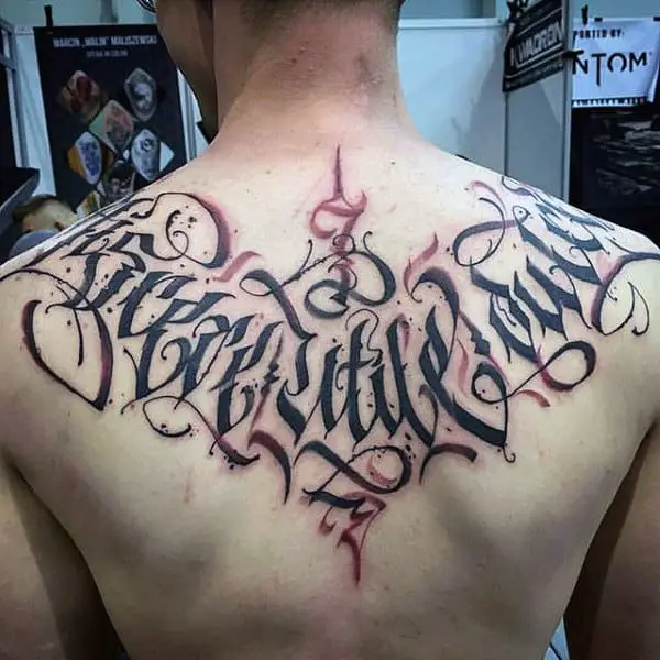 modern-font-guys-quote-lettering-upper-back-tattoo-inspiration