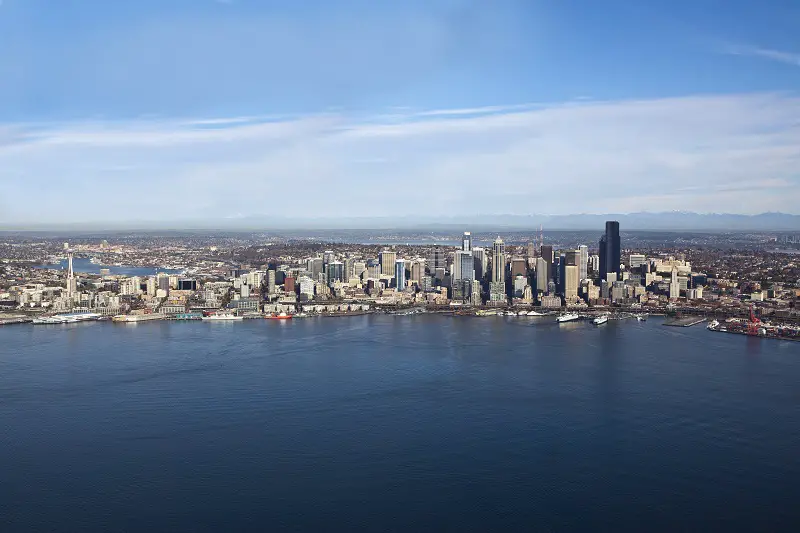 Seattle, WA US,Skyline Of Downtown Seattle Washington State