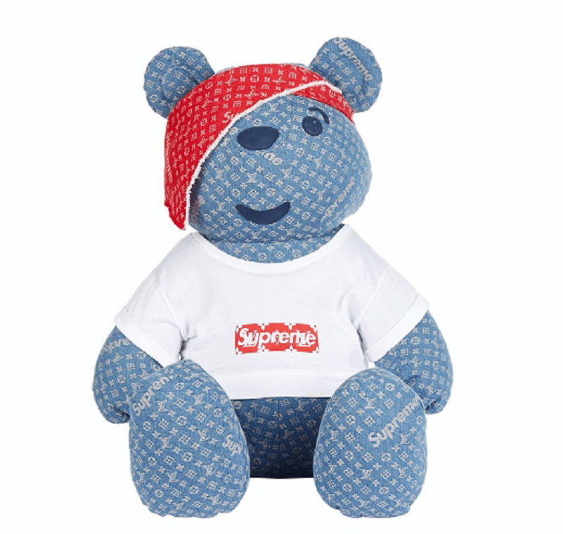Supreme Louis Vuitton Teddy Bear