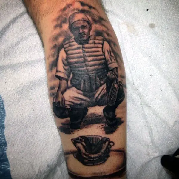 baseball-catcher-tattoo-for-men