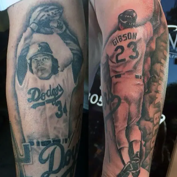 baseball inspired tattoo sleeve men｜TikTok Search