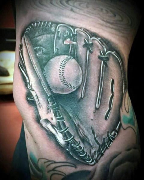 My KC Royals baseball by Tyler Moody at Surreal Tattoo Kansas City MO   rtattoos