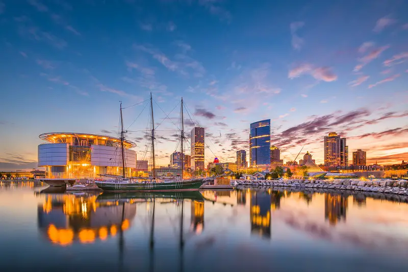 Milwaukee, Wisconsin, USA Skyline