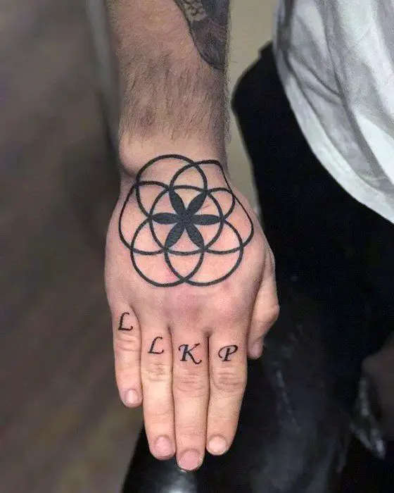 40 Geometric Hand Tattoos For Men  YouTube