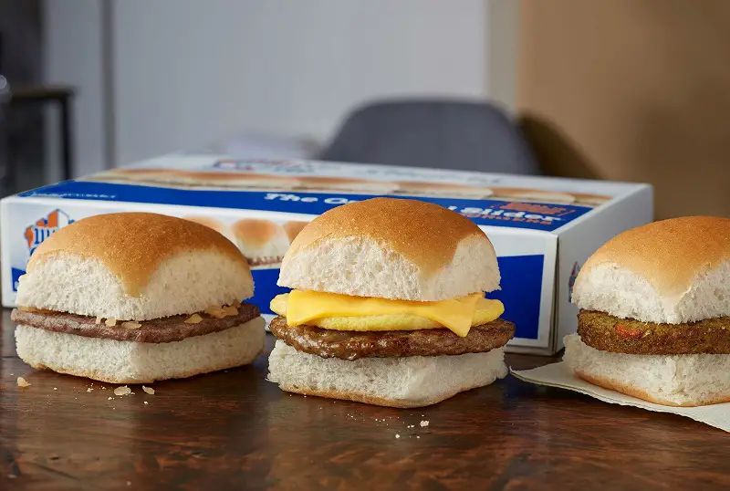 white castle slider