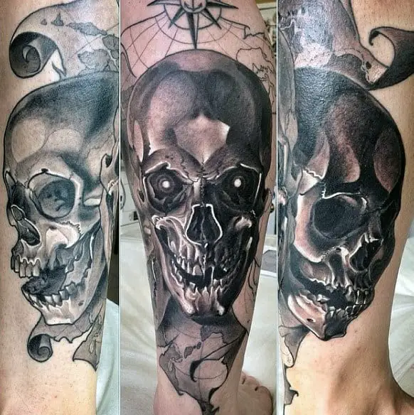 3d-realistic-skull-map-tattoo-for-men