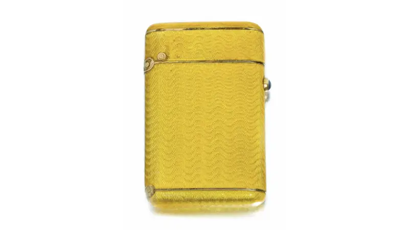 Faberge Yellow Lighter