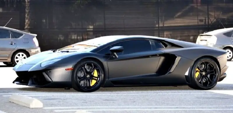 Kanye West's Lamborghini Aventador